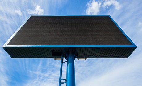 mas express LED billboard